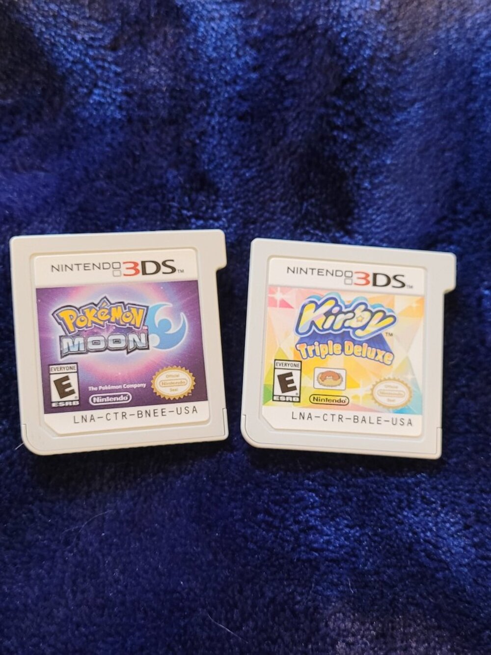 3ds Games Pokemon Moon and Kirby Triple Deluxe